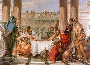 Giovanni Battista Tiepolo The Banquet of Cleopatra Sweden oil painting artist